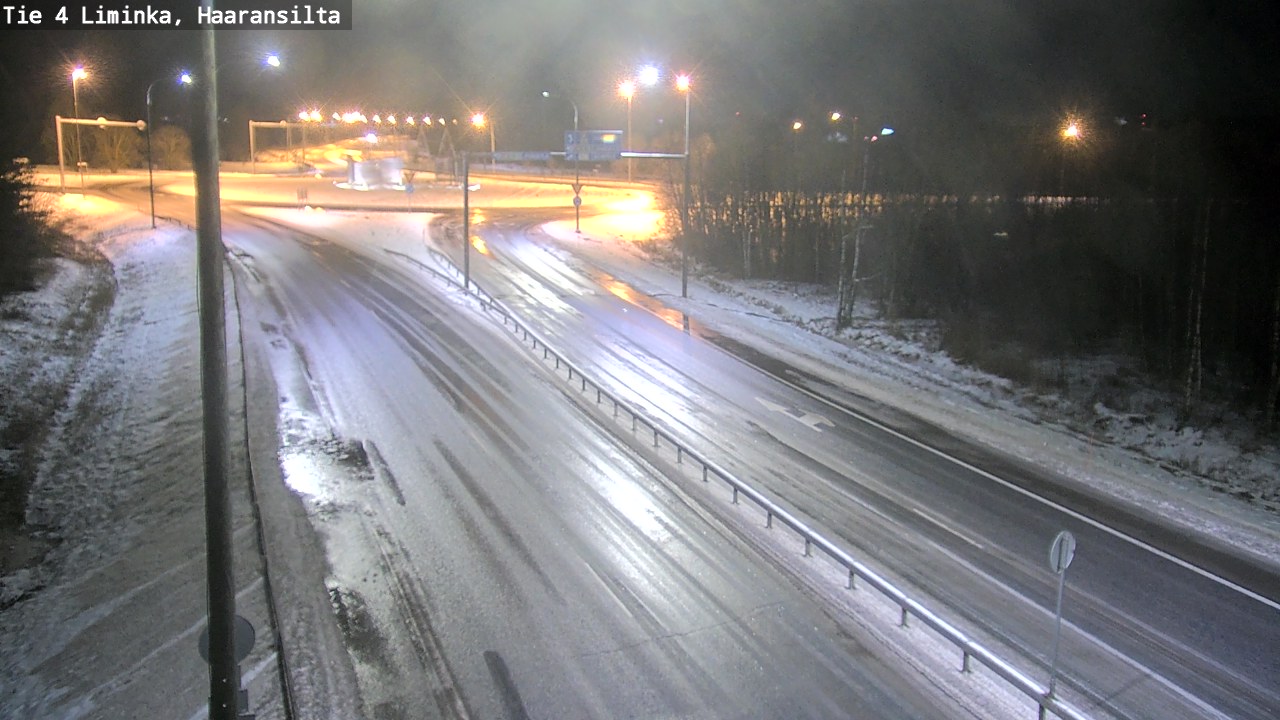 Weather Camera Image Road 4 Liminka, Haaransilta, Liminka, Pohjois-Pohjanmaa