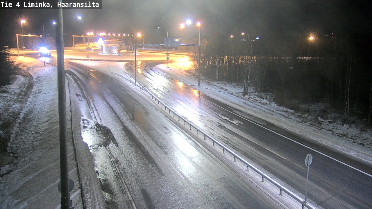 Weather Camera Image Road 4 Liminka, Haaransilta, Liminka, Pohjois-Pohjanmaa