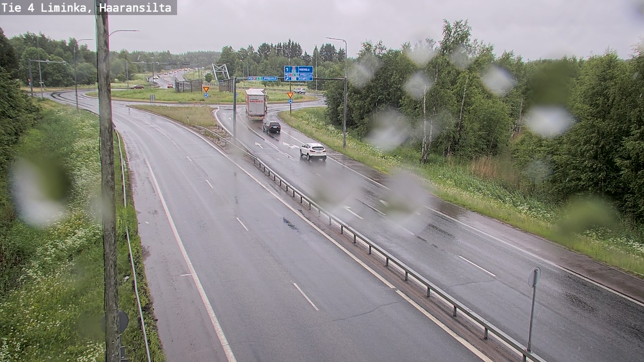 Kelikamerat Kuva Tie 4 Liminka, Haaransilta, Liminka, Pohjois-Pohjanmaa