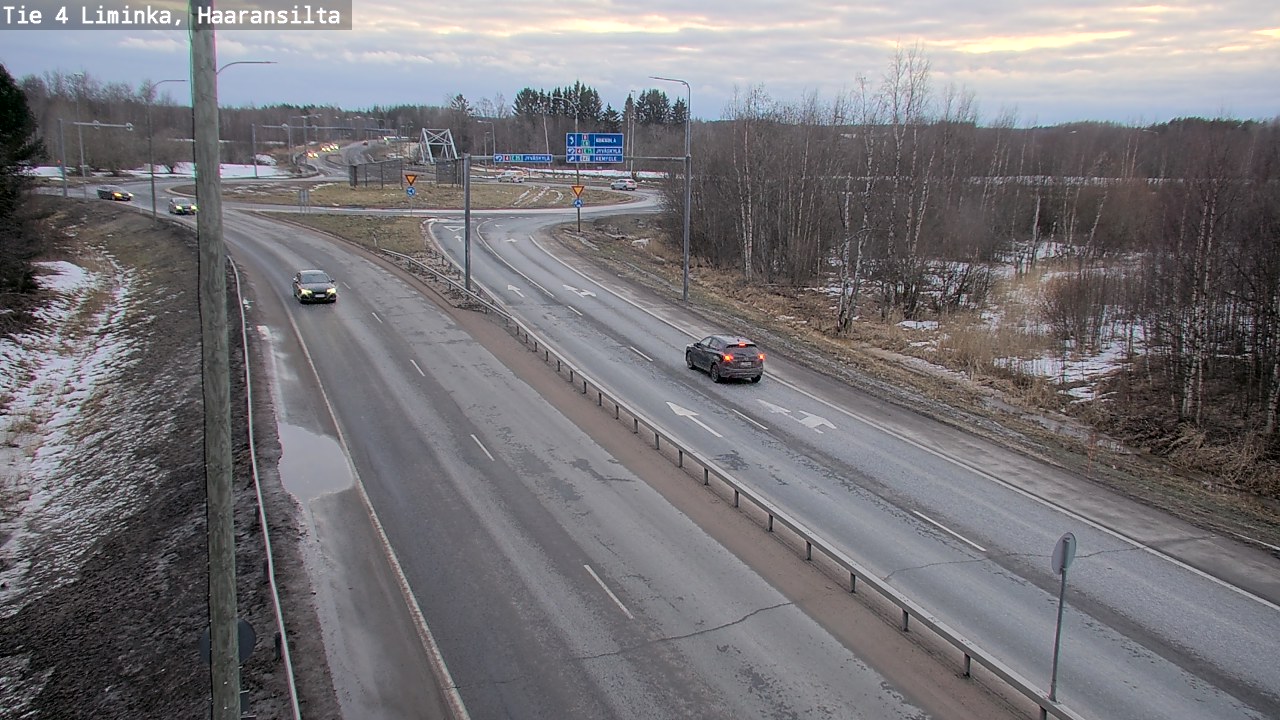 Kelikamerat Kuva Tie 4 Liminka, Haaransilta, Liminka, Pohjois-Pohjanmaa