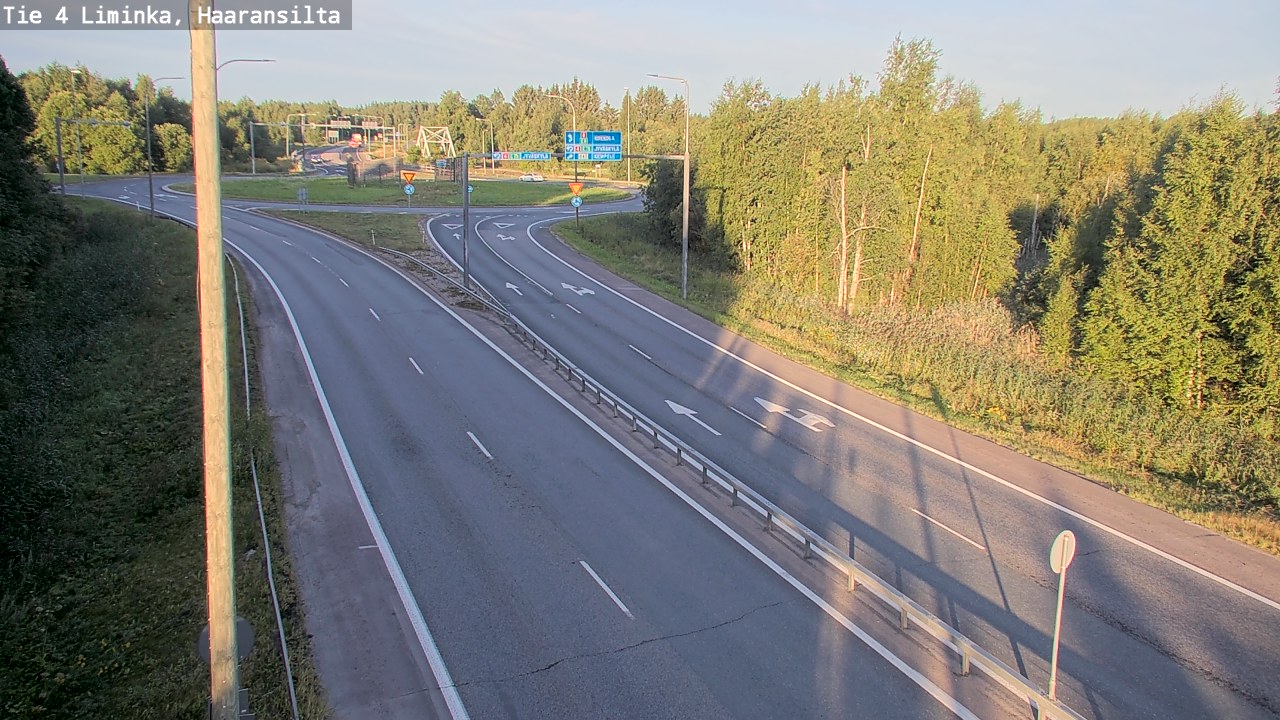 Weather Camera Image Road 4 Liminka, Haaransilta, Liminka, Pohjois-Pohjanmaa