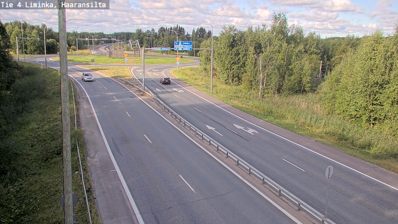 Kelikamerat Kuva Tie 4 Liminka, Haaransilta, Liminka, Pohjois-Pohjanmaa