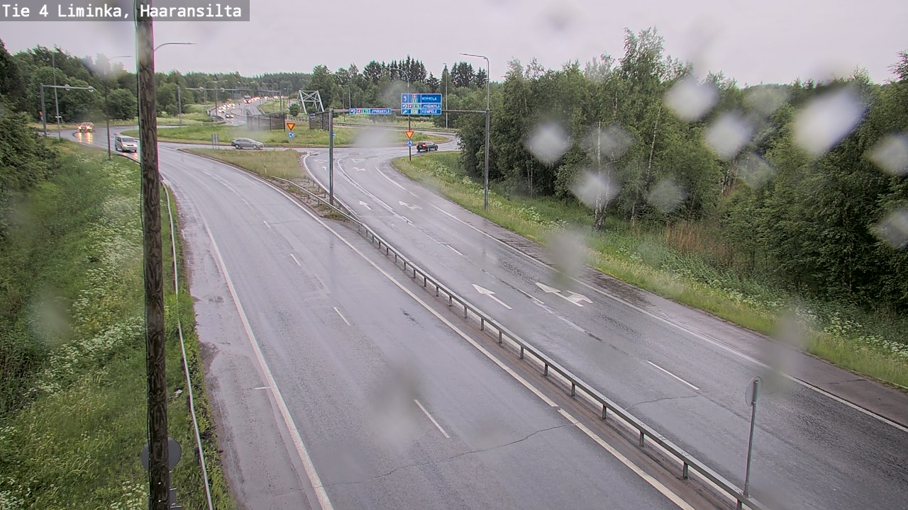 Kelikamerat Kuva Tie 4 Liminka, Haaransilta, Liminka, Pohjois-Pohjanmaa