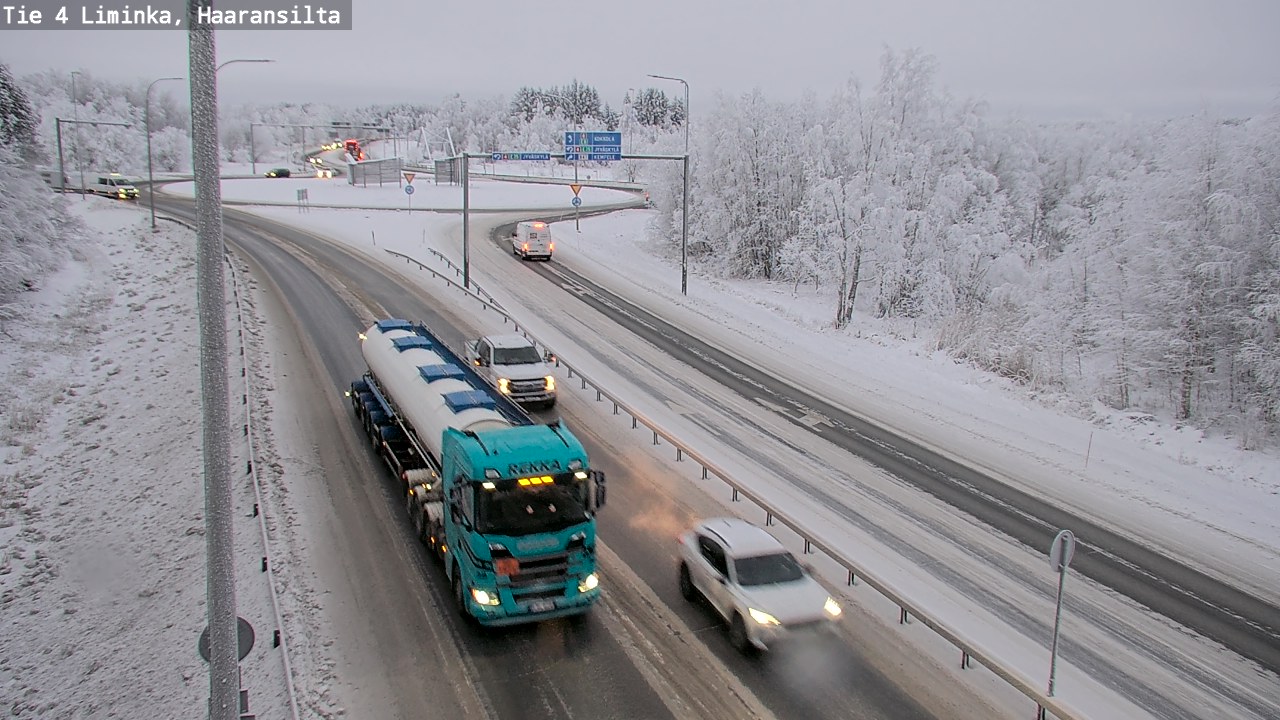 Kelikamerat Kuva Tie 4 Liminka, Haaransilta, Liminka, Pohjois-Pohjanmaa
