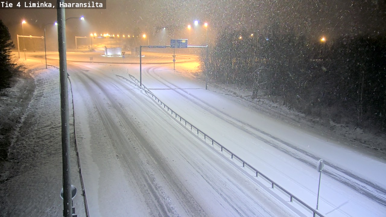 Kelikamerat Kuva Tie 4 Liminka, Haaransilta, Liminka, Pohjois-Pohjanmaa