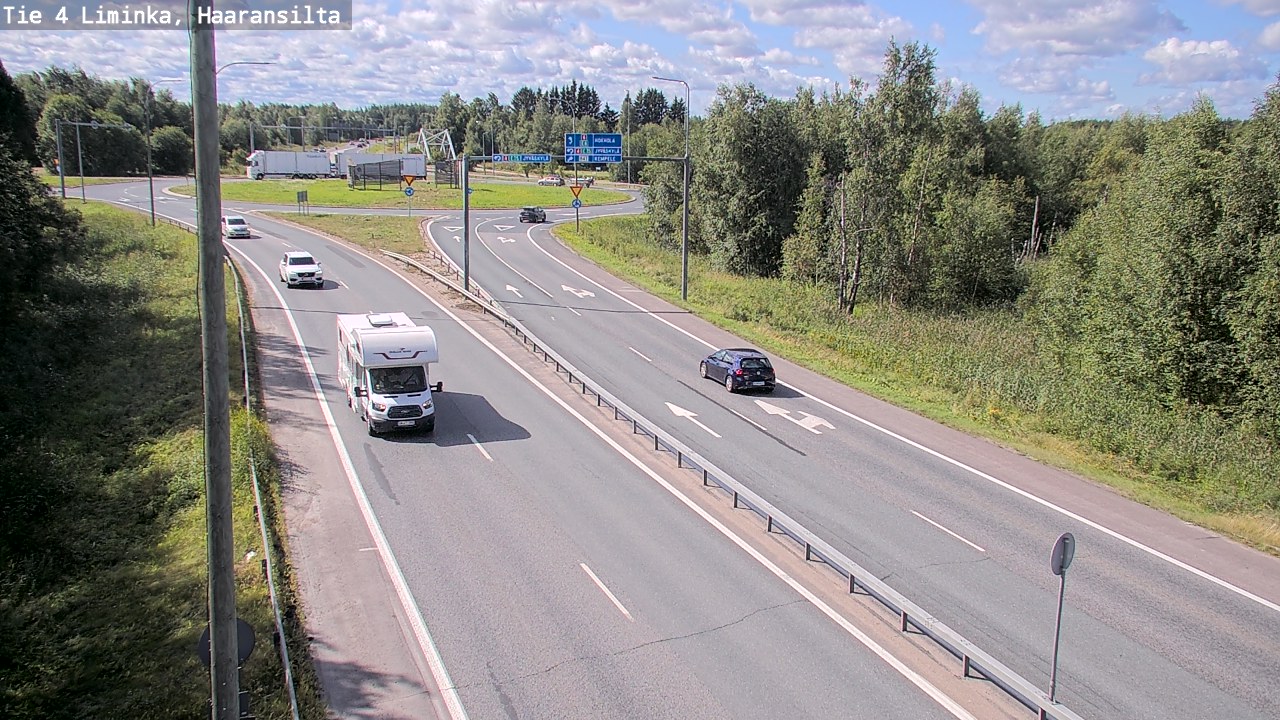 Kelikamerat Kuva Tie 4 Liminka, Haaransilta, Liminka, Pohjois-Pohjanmaa