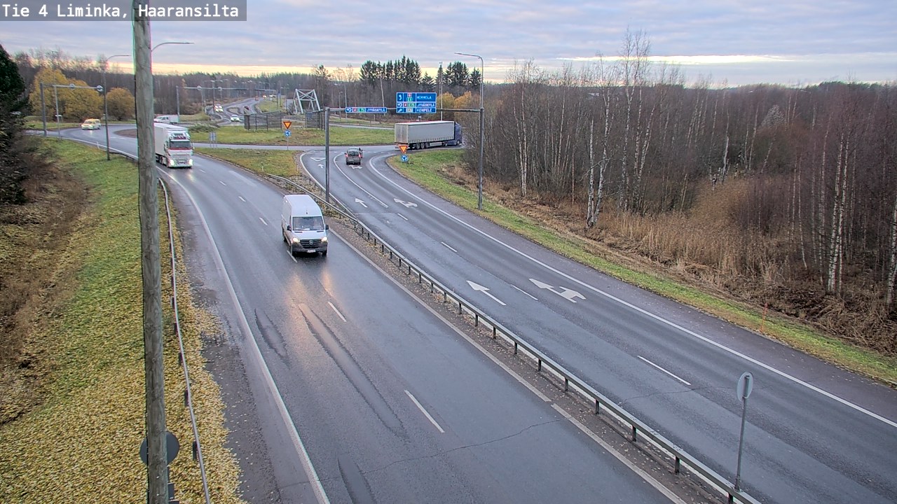 Kelikamerat Kuva Tie 4 Liminka, Haaransilta, Liminka, Pohjois-Pohjanmaa