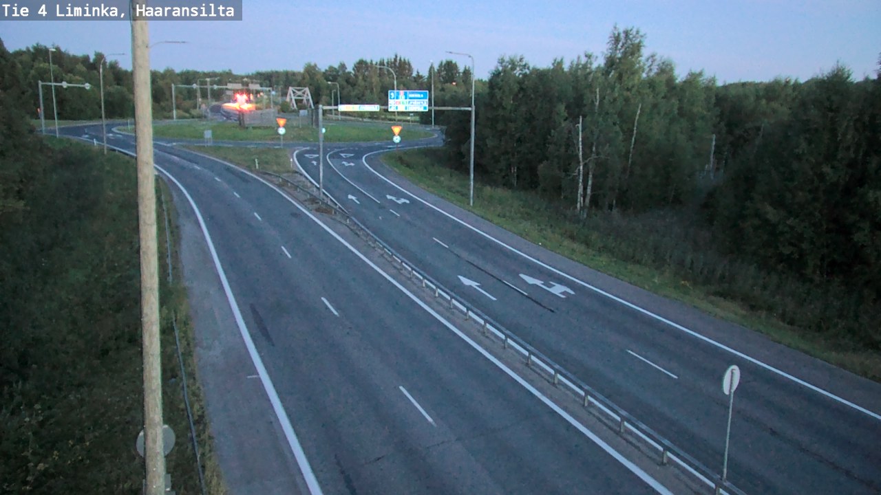 Kelikamerat Kuva Tie 4 Liminka, Haaransilta, Liminka, Pohjois-Pohjanmaa