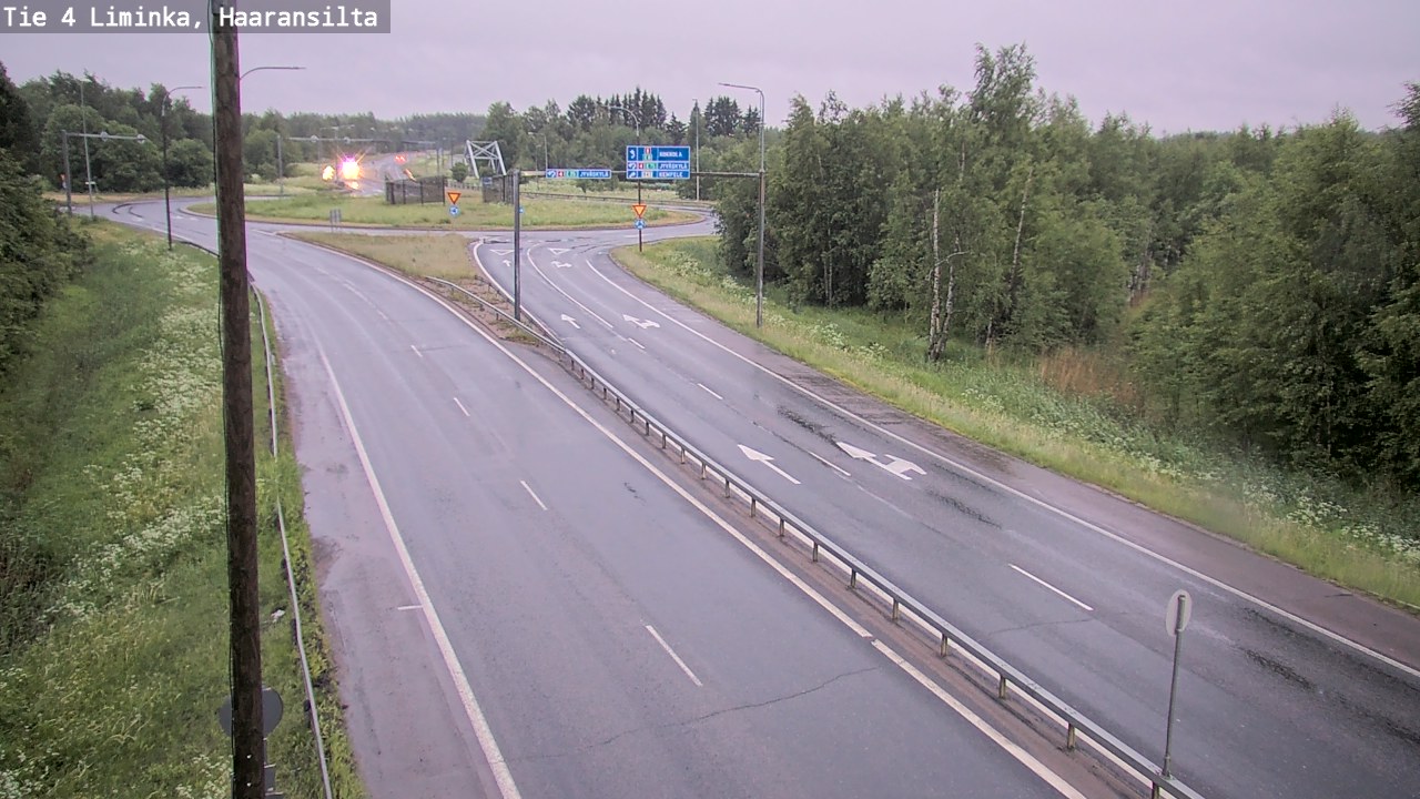 Kelikamerat Kuva Tie 4 Liminka, Haaransilta, Liminka, Pohjois-Pohjanmaa