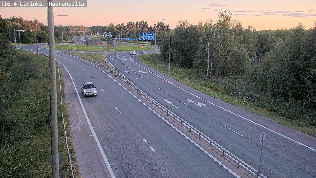 Kelikamerat Kuva Tie 4 Liminka, Haaransilta, Liminka, Pohjois-Pohjanmaa