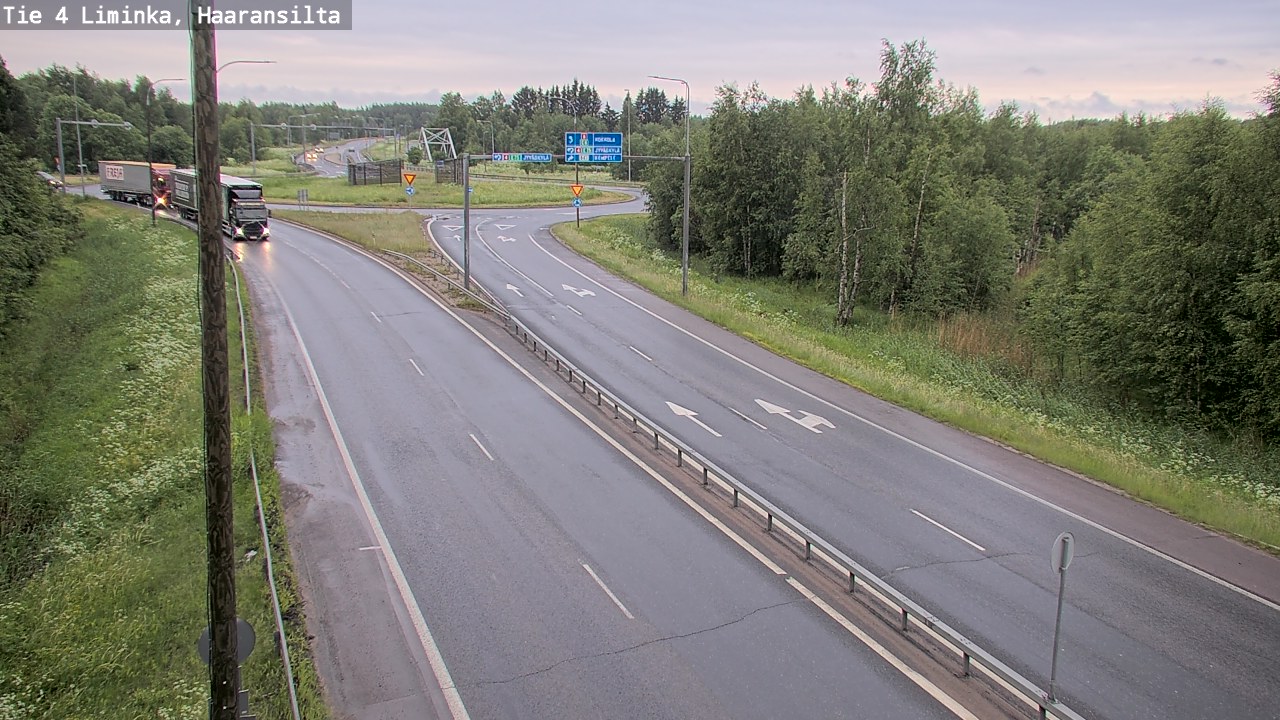 Kelikamerat Kuva Tie 4 Liminka, Haaransilta, Liminka, Pohjois-Pohjanmaa