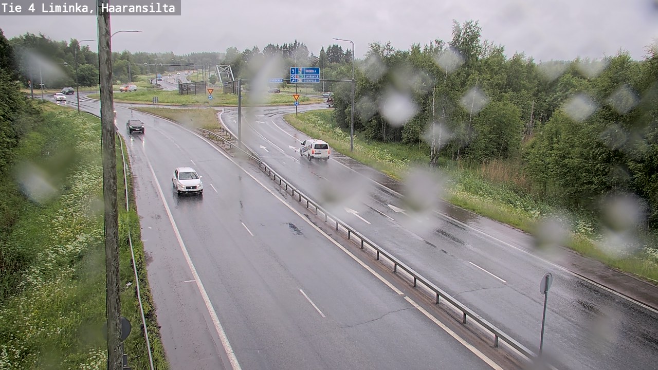 Kelikamerat Kuva Tie 4 Liminka, Haaransilta, Liminka, Pohjois-Pohjanmaa