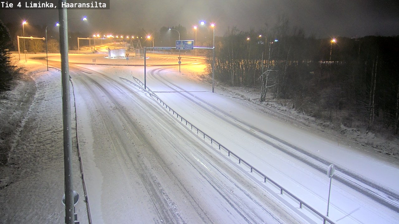 Kelikamerat Kuva Tie 4 Liminka, Haaransilta, Liminka, Pohjois-Pohjanmaa