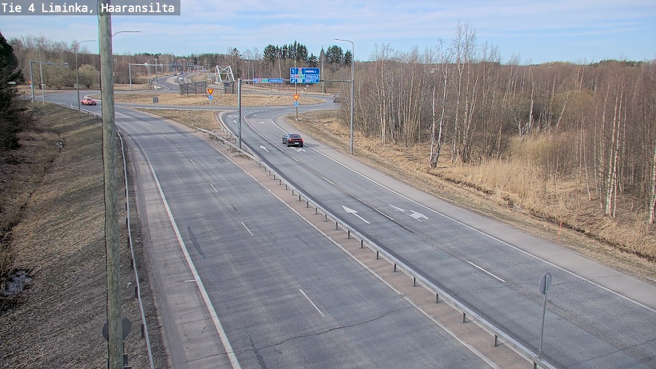 Kelikamerat Kuva Tie 4 Liminka, Haaransilta, Liminka, Pohjois-Pohjanmaa