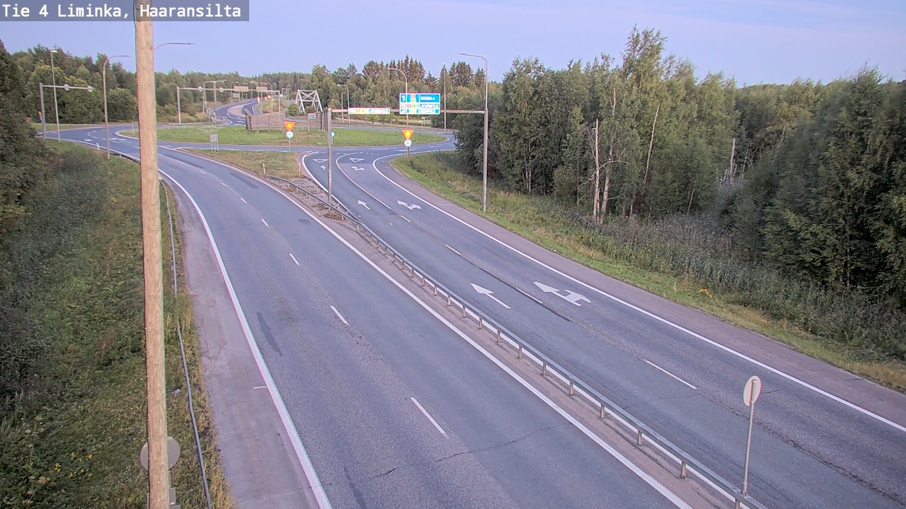 Kelikamerat Kuva Tie 4 Liminka, Haaransilta, Liminka, Pohjois-Pohjanmaa
