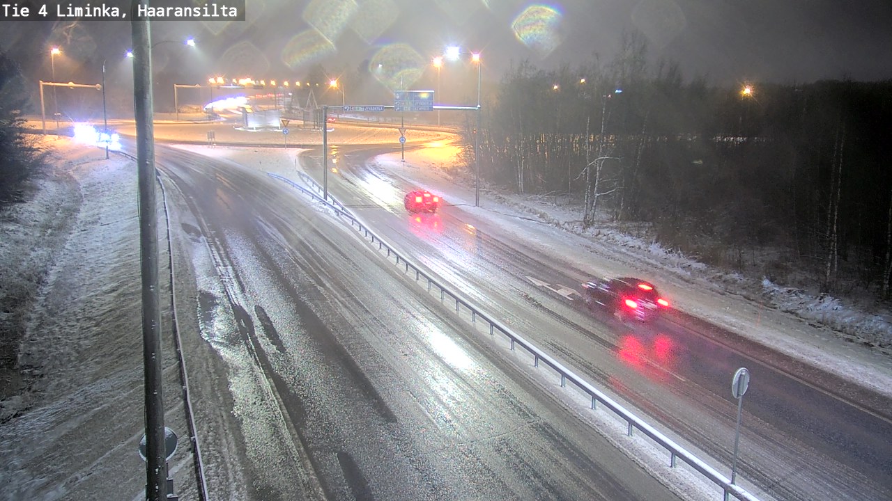Weather Camera Image Road 4 Liminka, Haaransilta, Liminka, Pohjois-Pohjanmaa