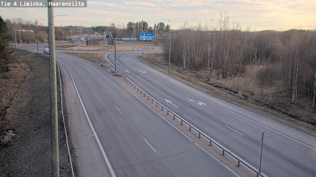 Kelikamerat Kuva Tie 4 Liminka, Haaransilta, Liminka, Pohjois-Pohjanmaa