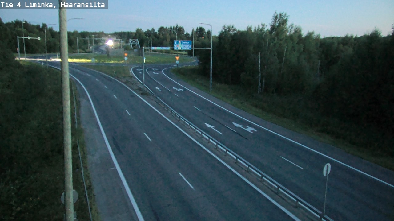 Kelikamerat Kuva Tie 4 Liminka, Haaransilta, Liminka, Pohjois-Pohjanmaa