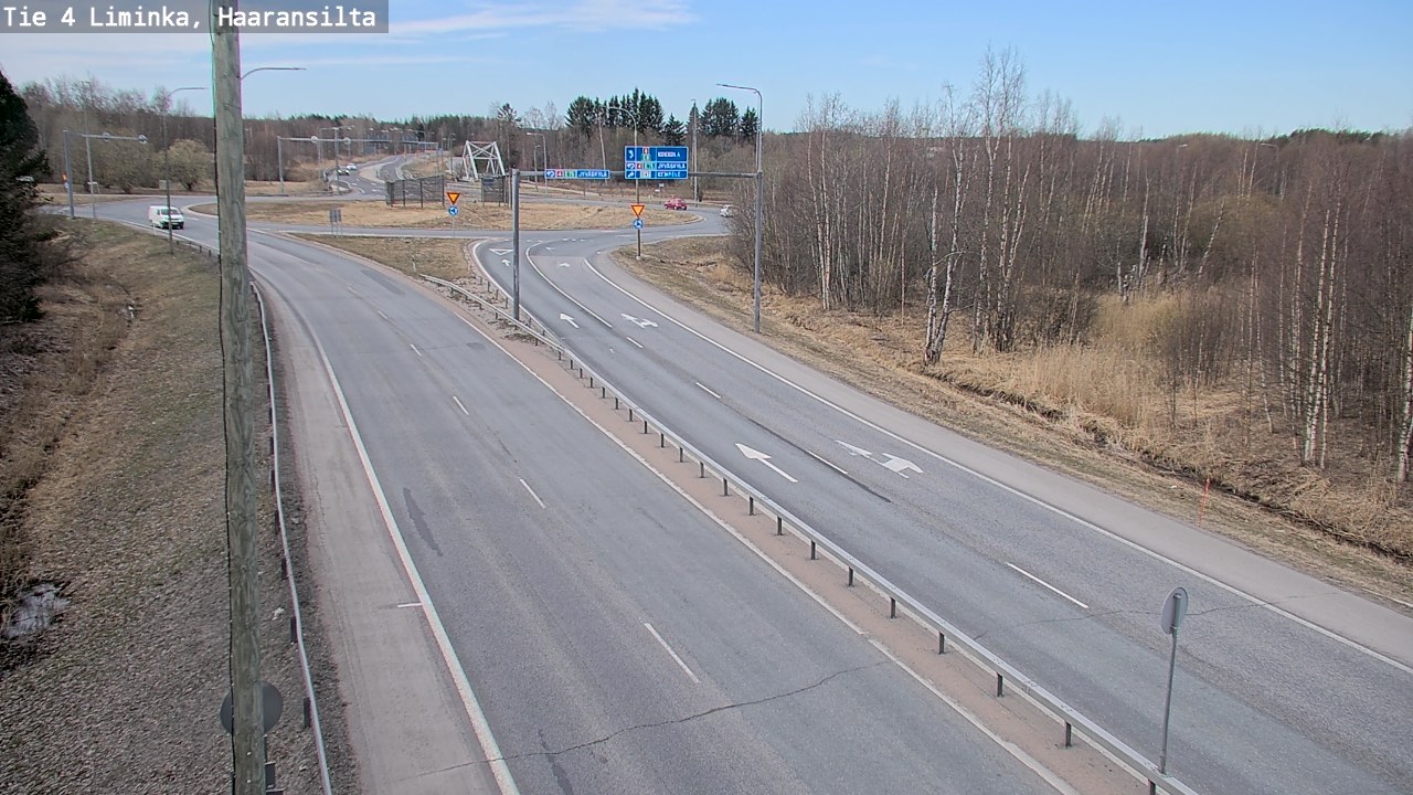 Kelikamerat Kuva Tie 4 Liminka, Haaransilta, Liminka, Pohjois-Pohjanmaa