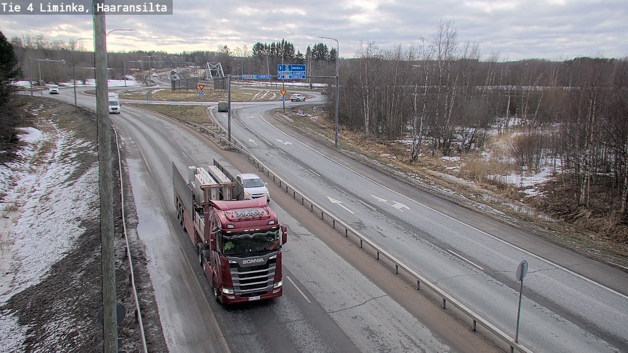 Kelikamerat Kuva Tie 4 Liminka, Haaransilta, Liminka, Pohjois-Pohjanmaa