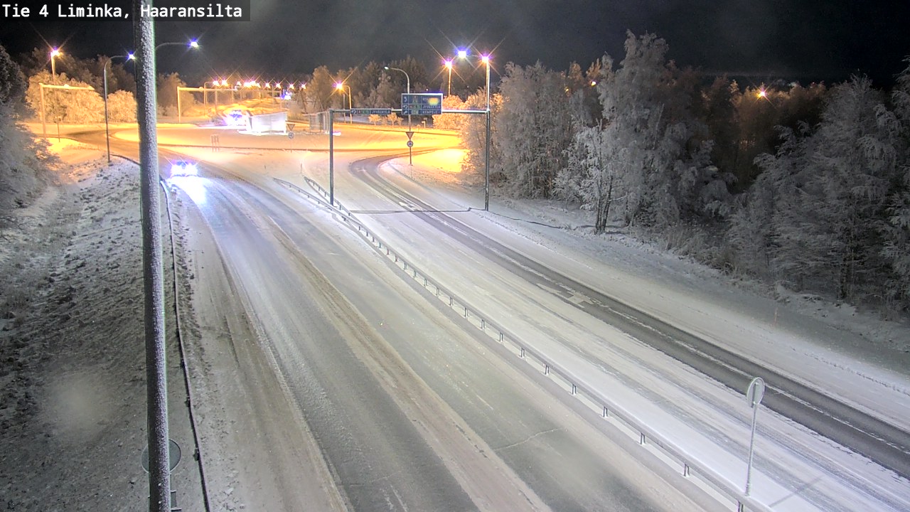 Kelikamerat Kuva Tie 4 Liminka, Haaransilta, Liminka, Pohjois-Pohjanmaa