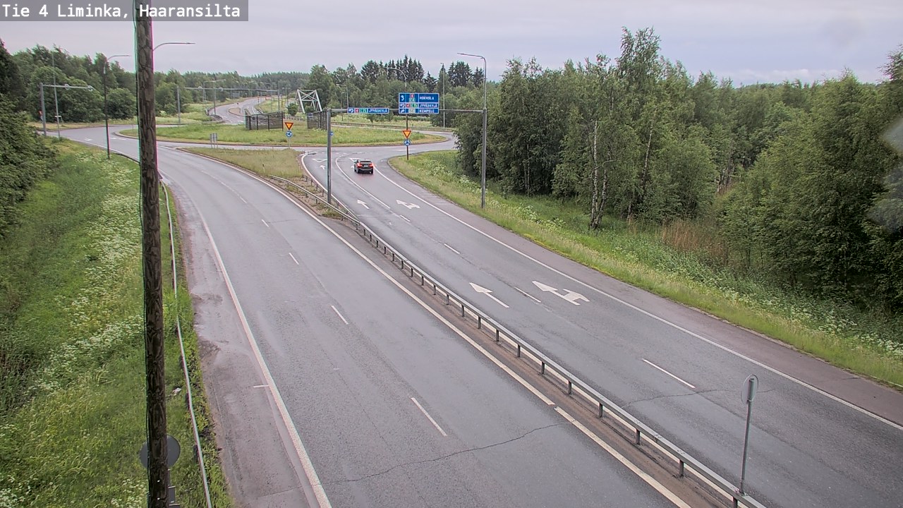 Kelikamerat Kuva Tie 4 Liminka, Haaransilta, Liminka, Pohjois-Pohjanmaa