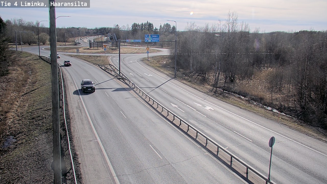 Kelikamerat Kuva Tie 4 Liminka, Haaransilta, Liminka, Pohjois-Pohjanmaa