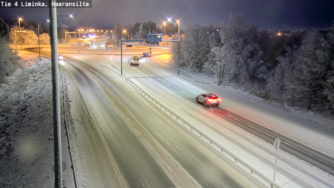 Kelikamerat Kuva Tie 4 Liminka, Haaransilta, Liminka, Pohjois-Pohjanmaa
