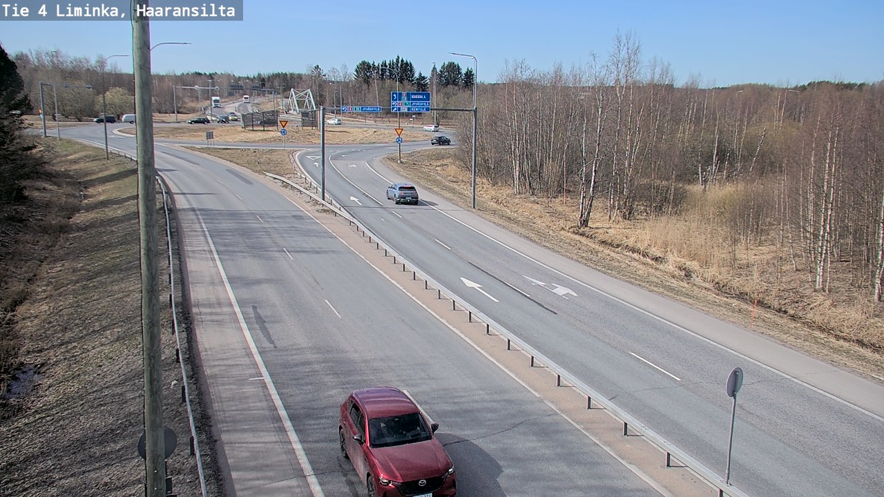 Kelikamerat Kuva Tie 4 Liminka, Haaransilta, Liminka, Pohjois-Pohjanmaa