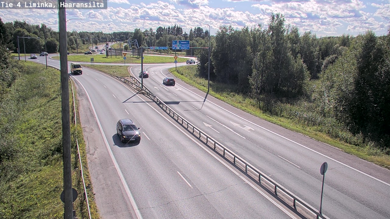Kelikamerat Kuva Tie 4 Liminka, Haaransilta, Liminka, Pohjois-Pohjanmaa
