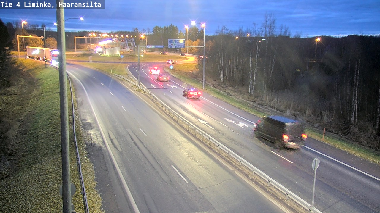 Kelikamerat Kuva Tie 4 Liminka, Haaransilta, Liminka, Pohjois-Pohjanmaa