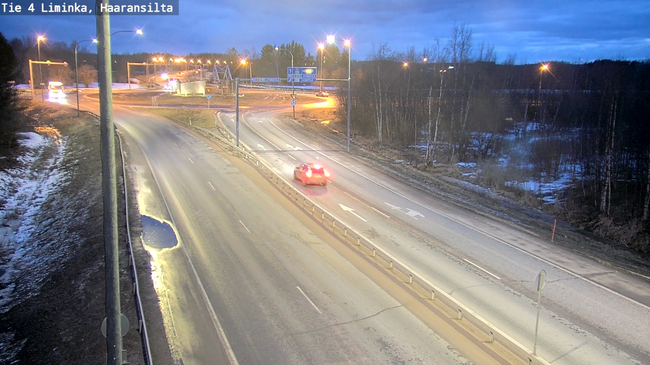 Kelikamerat Kuva Tie 4 Liminka, Haaransilta, Liminka, Pohjois-Pohjanmaa