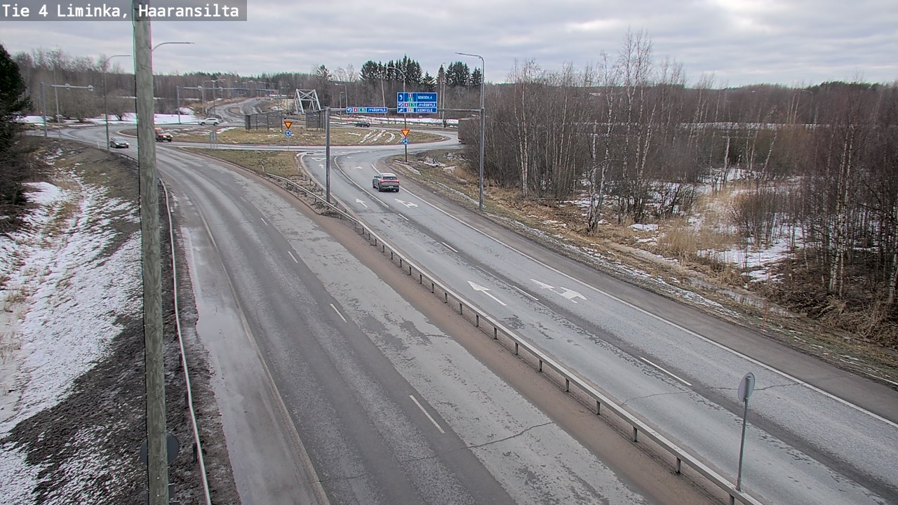 Kelikamerat Kuva Tie 4 Liminka, Haaransilta, Liminka, Pohjois-Pohjanmaa