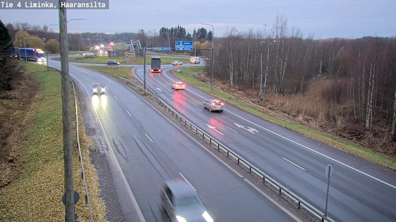 Kelikamerat Kuva Tie 4 Liminka, Haaransilta, Liminka, Pohjois-Pohjanmaa