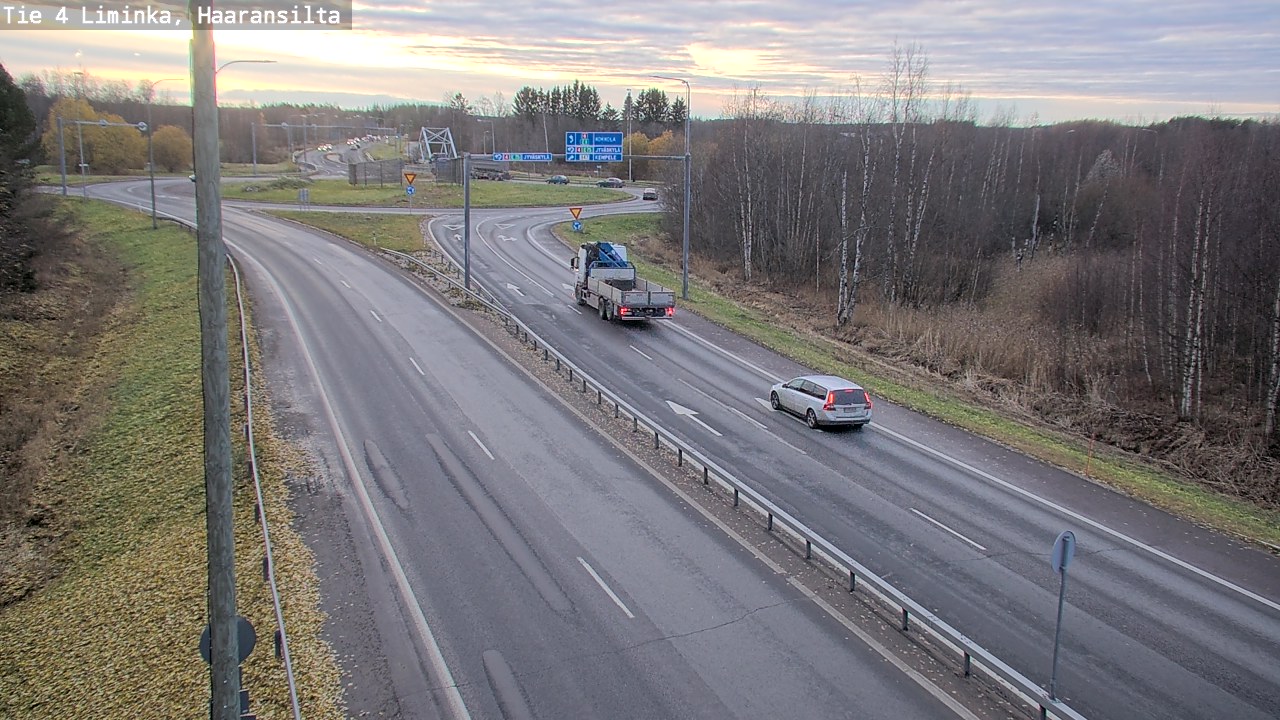 Kelikamerat Kuva Tie 4 Liminka, Haaransilta, Liminka, Pohjois-Pohjanmaa