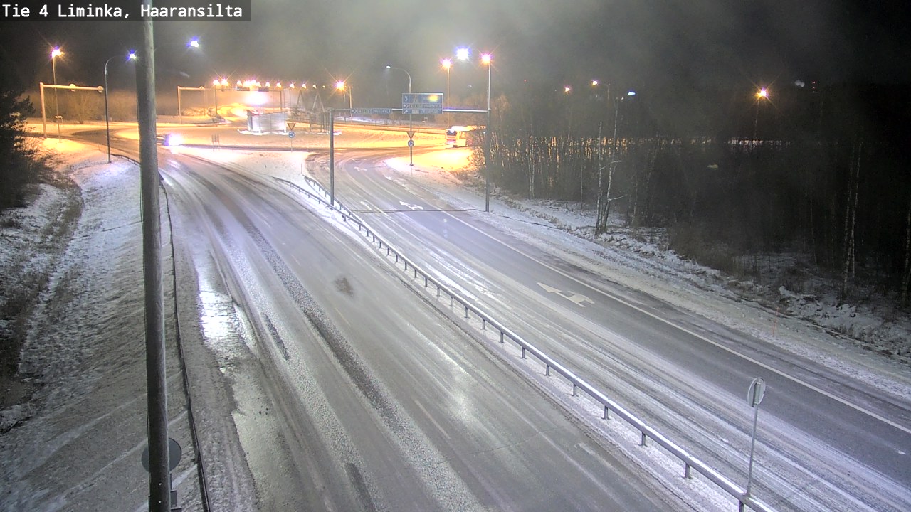 Weather Camera Image Road 4 Liminka, Haaransilta, Liminka, Pohjois-Pohjanmaa