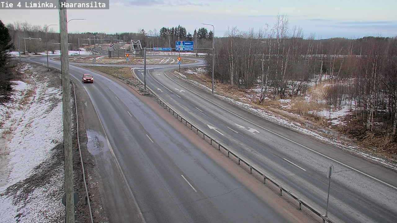 Kelikamerat Kuva Tie 4 Liminka, Haaransilta, Liminka, Pohjois-Pohjanmaa