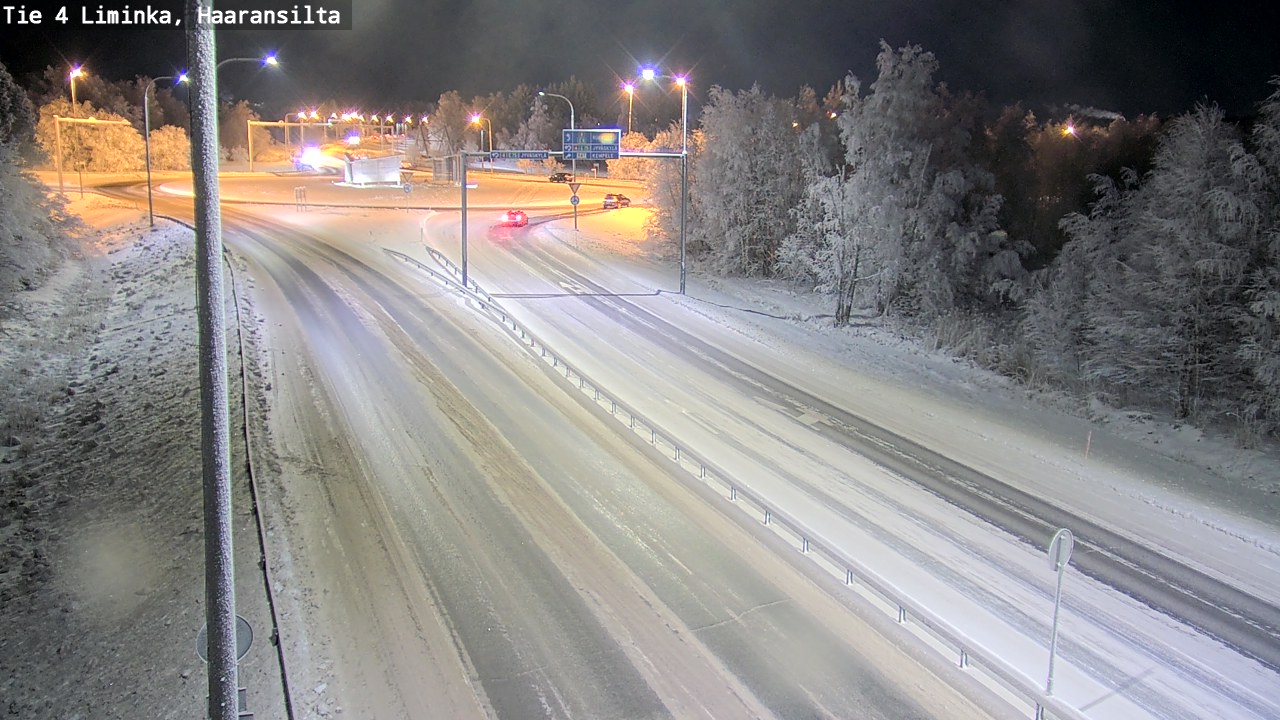 Kelikamerat Kuva Tie 4 Liminka, Haaransilta, Liminka, Pohjois-Pohjanmaa