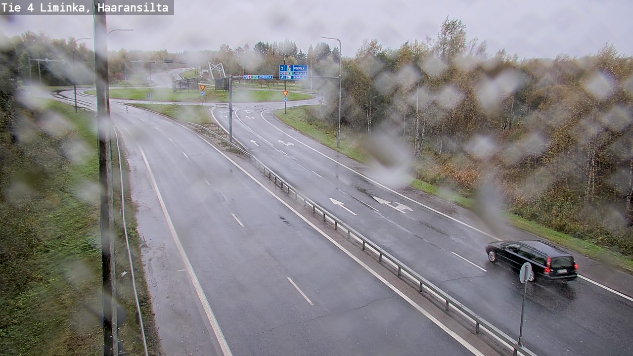 Weather Camera Image Road 4 Liminka, Haaransilta, Liminka, Pohjois-Pohjanmaa