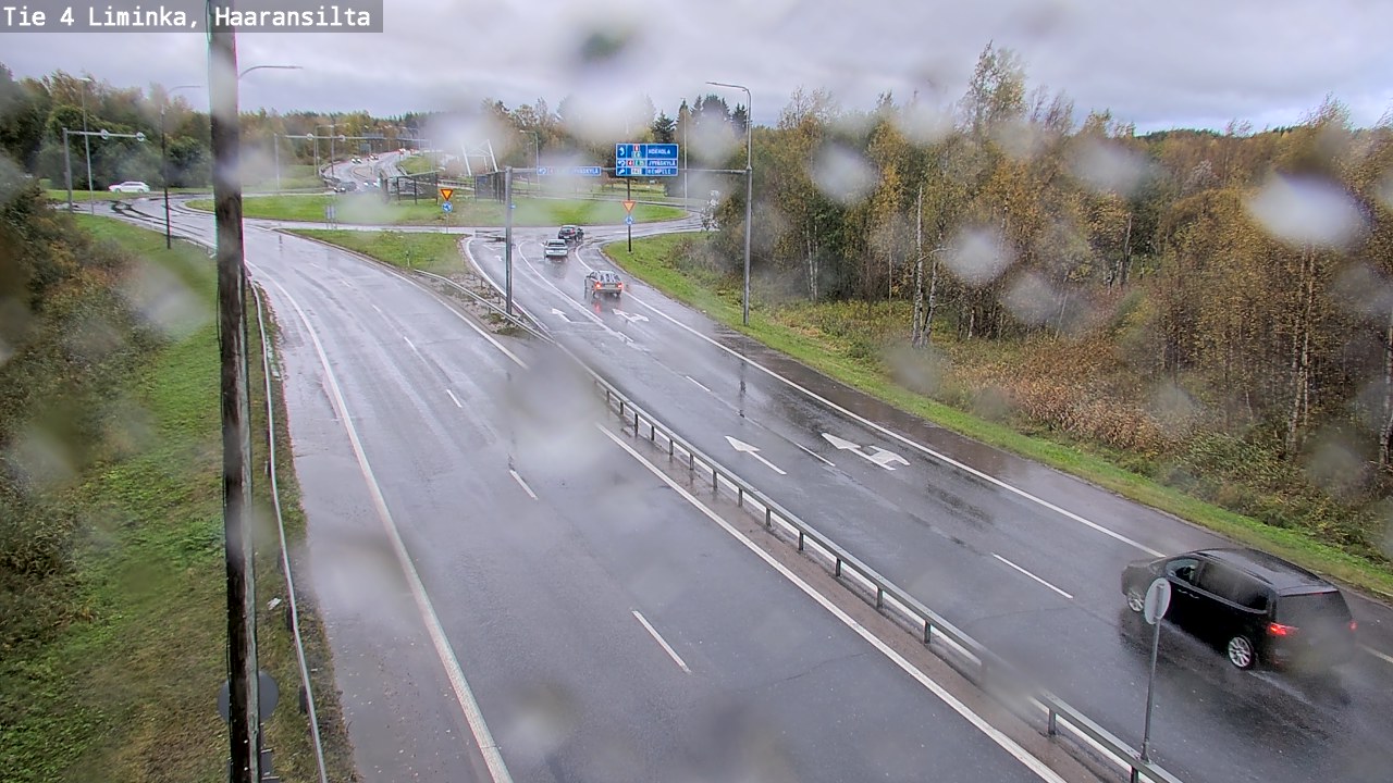 Weather Camera Image Road 4 Liminka, Haaransilta, Liminka, Pohjois-Pohjanmaa