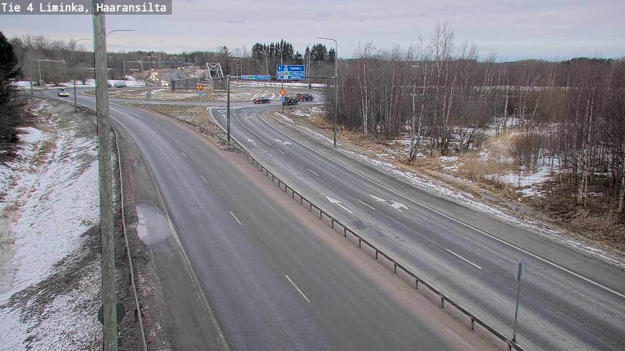 Kelikamerat Kuva Tie 4 Liminka, Haaransilta, Liminka, Pohjois-Pohjanmaa