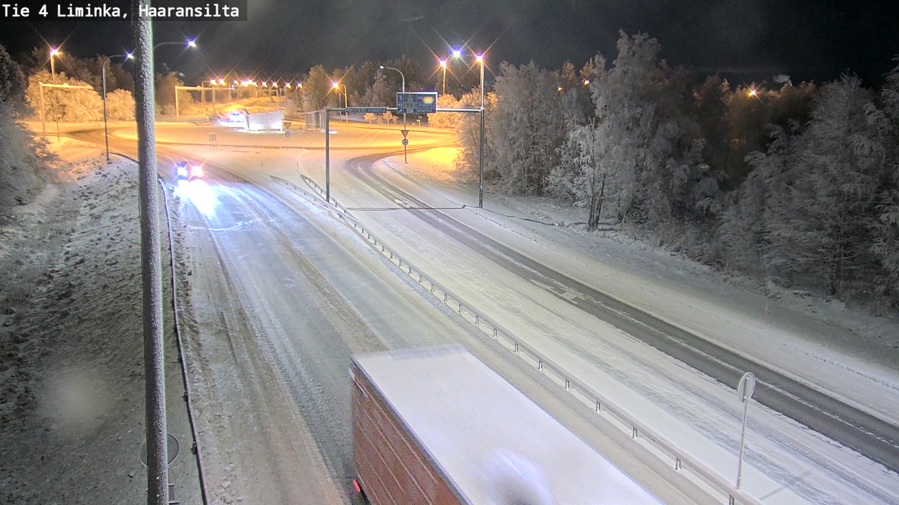 Kelikamerat Kuva Tie 4 Liminka, Haaransilta, Liminka, Pohjois-Pohjanmaa
