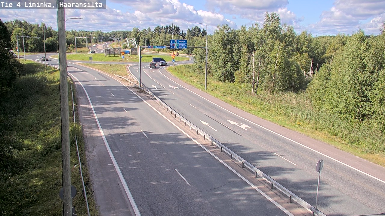 Kelikamerat Kuva Tie 4 Liminka, Haaransilta, Liminka, Pohjois-Pohjanmaa