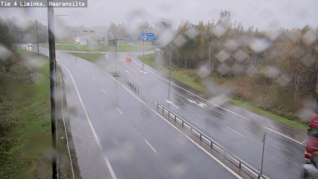 Weather Camera Image Road 4 Liminka, Haaransilta, Liminka, Pohjois-Pohjanmaa