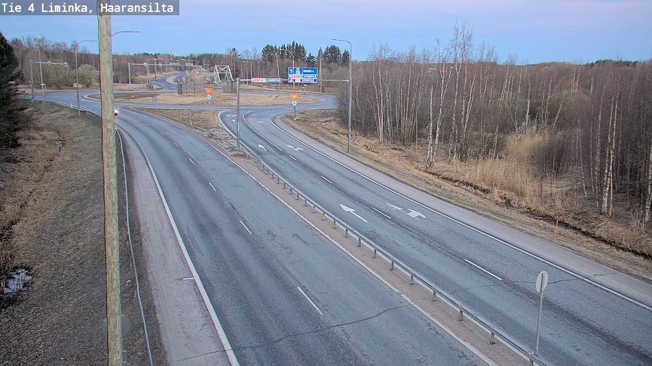 Kelikamerat Kuva Tie 4 Liminka, Haaransilta, Liminka, Pohjois-Pohjanmaa