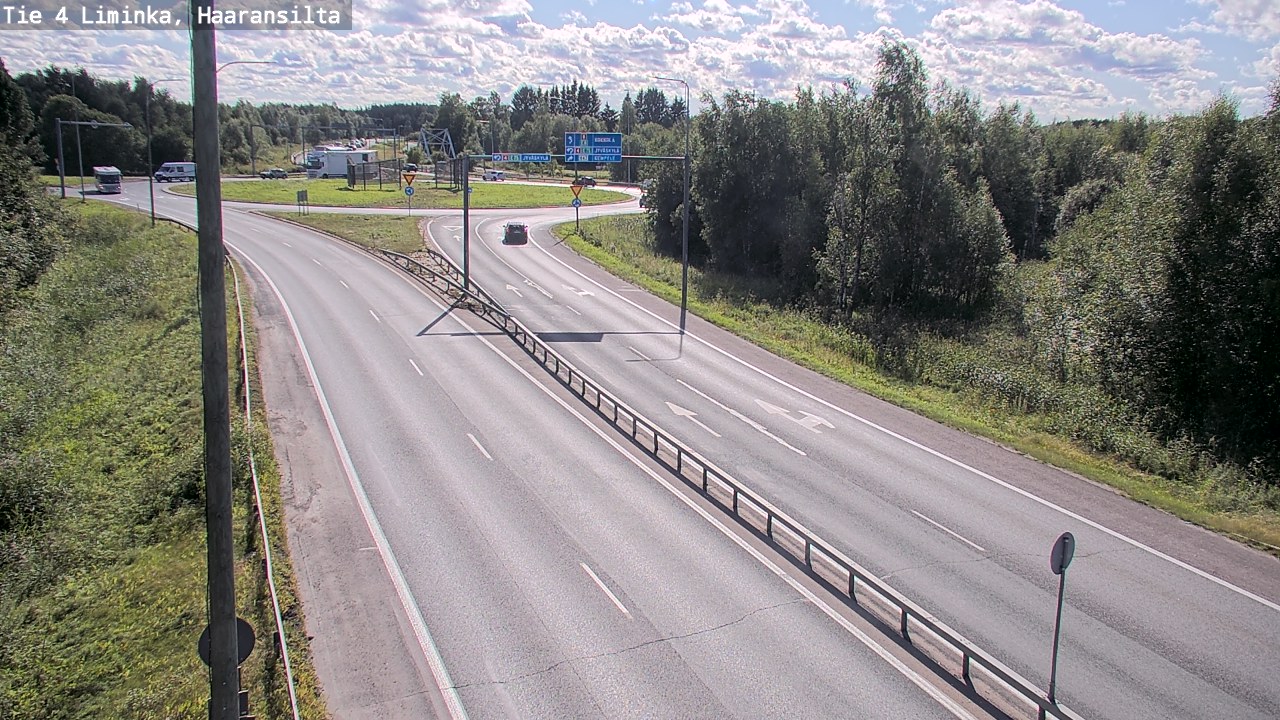 Kelikamerat Kuva Tie 4 Liminka, Haaransilta, Liminka, Pohjois-Pohjanmaa