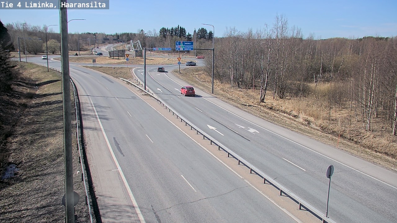 Kelikamerat Kuva Tie 4 Liminka, Haaransilta, Liminka, Pohjois-Pohjanmaa