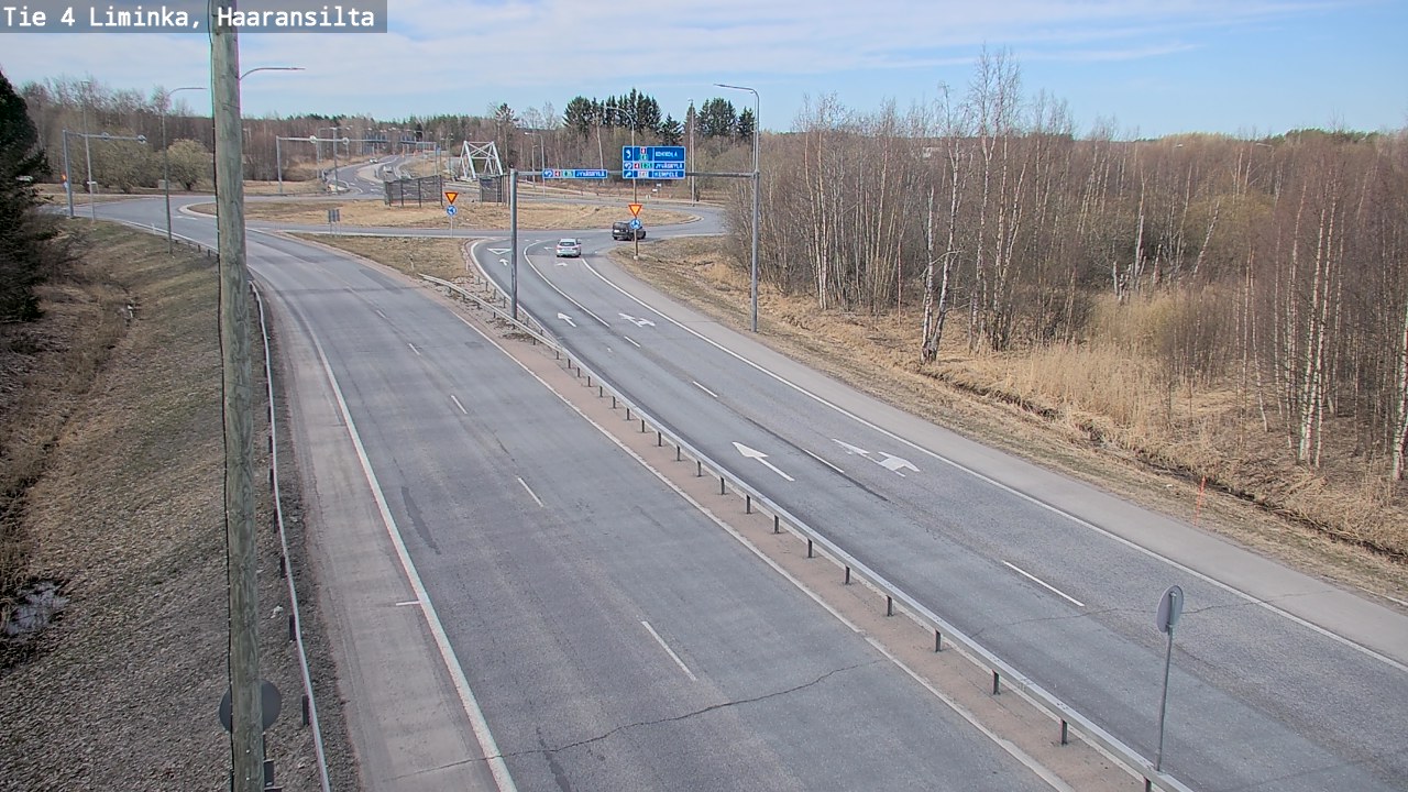 Kelikamerat Kuva Tie 4 Liminka, Haaransilta, Liminka, Pohjois-Pohjanmaa