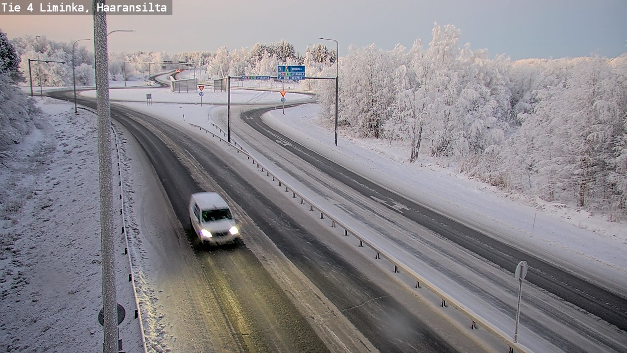 Weather Camera Image Road 4 Liminka, Haaransilta, Liminka, Pohjois-Pohjanmaa