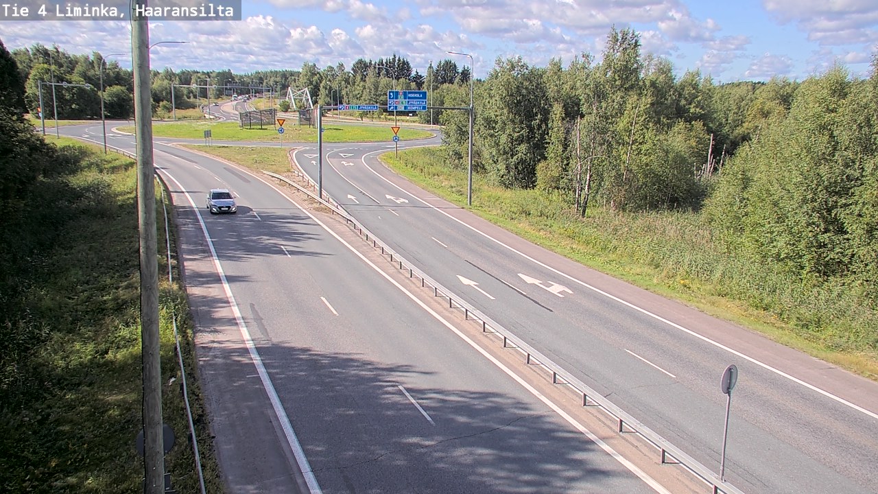 Kelikamerat Kuva Tie 4 Liminka, Haaransilta, Liminka, Pohjois-Pohjanmaa